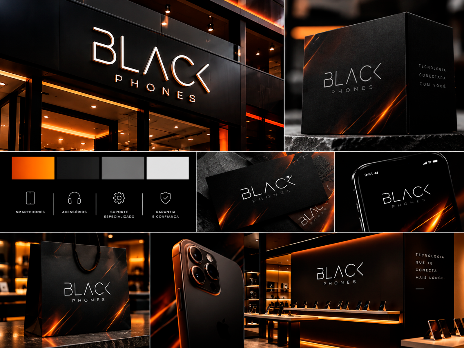 BLACK PHONES